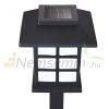 Solar garden lamp that can be inserted into the ground 18-piece cottage-style solar lamp set