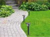 Solar garden lamp that can be inserted into the ground, cold white light, 2 solar lamps with motion sensor