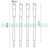 Solar garden lamp that can be inserted into the ground, 4-piece LED solar lamp with twilight sensor