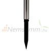 Solar garden lamp that can be inserted into the ground, 8-piece colored solar lamp, stainless steel