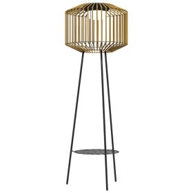   Napelemes kerti lámpa kültéri világítás polirattan lámpa napelemes és USB automatikus bekapcsolás barna-fekete