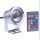 Color LED lamp 12V 10W LED rain and dust protected outdoor design DC spotlight IP65