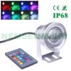 Color LED lamp 12V 10W LED rain and dust protected outdoor design DC spotlight IP65