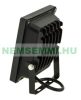 LED lámpa 12V 10W keskeny kivitel