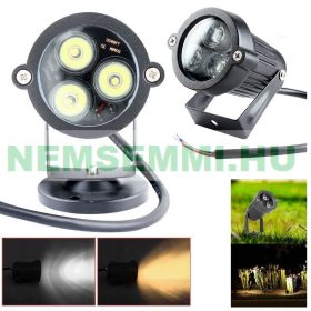 Vízalatti reflektor LED lámpa 12V 3W vízálló IP68