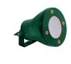 LED lamp Underwater reflector 12V max. 35W LED waterproof, underwater direct current AC/DC spotlight IP68, warm white light