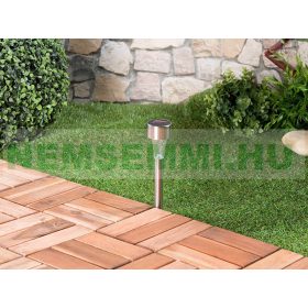Földbe szúrható LED napelemes lámpa 4-8-12-16 db ösvényvilágítás szürkületérzékelővel napelemes kert