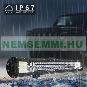   LED fényszóró lámpa, 12V vagy 24V fényhíd 648W LED munkalámpa, fényvető