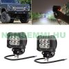 LED spotlight square 12V 18W LED spotlight, work light