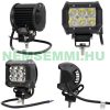LED spotlight square 12V 18W LED spotlight, work light