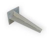Collapsible solar shower holder. Steel base for garden shower, powder coated