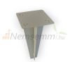 Collapsible solar shower holder. Steel base for garden shower, powder coated