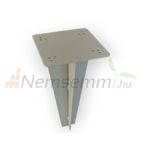   Leüthető szolár zuhany tartó. Acél talp kerti zuhany számára, porfestett