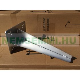   Leüthető szolár zuhany tartó. Acél talp kerti zuhany számára