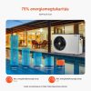 Elektromos medence hőszivattyú 2,51–11,38kW inverteres, fűtésre és hűtésre 15 - 30 m³ medencékhez