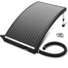 Pool heater solar panel 110x69x14cm pool heater anthracite solar collector solar collector solar heating