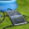 Pool heating solar panel set of 2 110x69x14cm pool heating anthracite solar collector solar collector solar heating