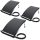 Pool heating solar panel set of 3 110x69x14cm pool heating anthracite solar collector solar collector solar heating