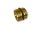Extra thick common screw 3/4"-3/4"" KK external thread brass threaded fitting for INOX pipes specially recommended