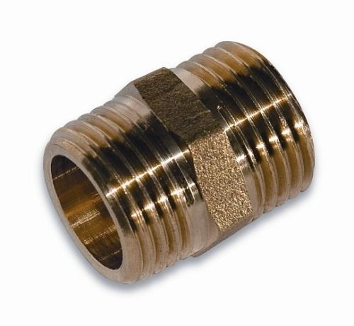 Common screw 1 ½" - 1 ½" KK external thread brass threaded fitting