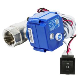 Motoros szelep gyengeáramú 12V kapcsolóval pl. lakókocsikhoz