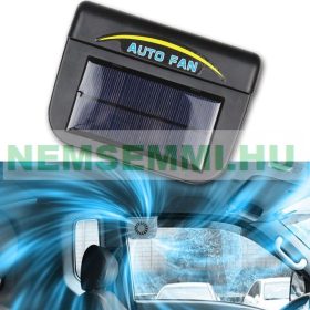   Napelemes autó szellőztető ventillátor gépkocsi ablakra szellőzés