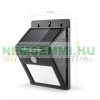 2 db napelemes mozgásérzékelős fali lámpa 4W 12 SMD LED beépített akkumulátorral mozgásérzékelővel