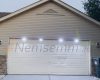 Napelemes mozgásérzékelős fali lámpa 4W 20 SMD LED beépített akkumulátorral mozgásérzékelővel
