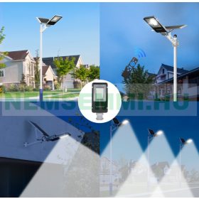   Napelemes lámpa 1140 lumen mozgásérzékelős szolár lámpa 50 m2 megvilágítási terület