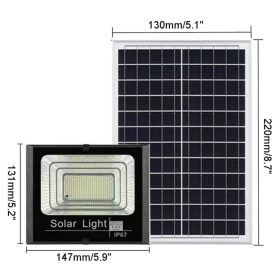   Napelemes fali lámpa 12V 8W napelem oszlopra is szerelhető 170 SMD LED beépített akkumulátorral