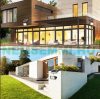 Solar LED lamp 1500 lumens solar lamp 150 W cold white light for indoor and outdoor use 19x20.3x10.8 cm 