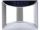 Solar wall lamp outdoor design 1 stainless steel LED lighting