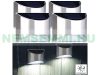 Solar wall lamp outdoor design 1 stainless steel LED lighting