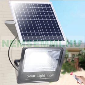   Napelemes fali lámpa 12V 6W napelem oszlopra is szerelhető 44 SMD LED beépített akkumulátorral