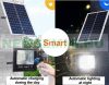 Solar wall lamp 12V 6W solar panel can also be installed on a pole 44 SMD LEDs with built-in battery