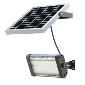  Napelemes LED lámpa 5000 lumen szolár lámpa 500 W hideg fehér fényű bel-és kültérre 45x22x14 cm 
