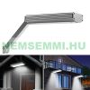 Street Light Adjustable Height Outdoor Waterproof Wall Lamp Solar Battery Remote Control 48 LED  