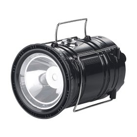   Napelemes kempinglámpa és powerbank 1200mA akkumulátoros telefontöltő és zseblámpa beépített akkumulátorral + napelem és USB 5V