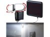 Solar LED outdoor reflector 1W 500 lm IP44 solar lamp with PIR motion sensor 