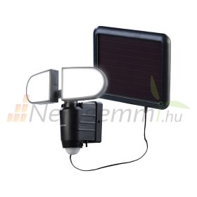   Napelemes LED kültéri reflektor 1W 500 lm IP44 napelemes lámpa PIR mozgásérzékelővel 