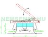 Solar fan with thermostat 1300CFM fan 12V 20W