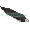 12V 10W Solar Charger Cigarette Lighter Plug and Clip Cable with 5V USB Output Mobile and Car Charging for Caravan Boat
