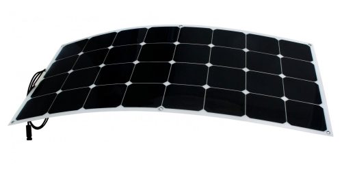 Bendable flexible solar panel 12V 100W 1050x540x3mm monocrystalline 