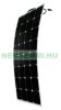 Bendable flexible solar panel 12V 100W 1050x540x3mm monocrystalline 