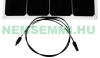 Bendable flexible solar panel 12V 100W 1050x540x3mm monocrystalline 