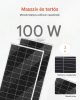 12V 400W hibrid napelem és szélturbina rendszer MPPT vezérlővel off-grid energiaellátáshoz