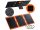 Foldable solar phone charging bag 12V 21W with USB-C and USB-A ports IP65 ETFE film
