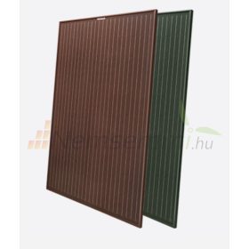   SZÍNES napelem 300W polykristályos zöld szín 37V  1665 x 1000 x 35 mm zöld alumínium kerettel