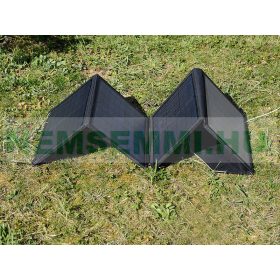   Összehajtható napelem táska mobil napelemes panel 50W 4 monokristályos napelem