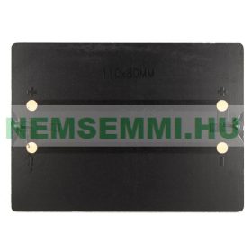   5V 1,3W 110x80 mm kisméretű monokristályos napelem. Vízálló bevonattal, külön tokozást nem igényel!